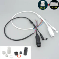 48V to 12V PoE Cable With DC Audio IP Camera RJ45 Cable built in PoE module For CCTV IP Camera e1