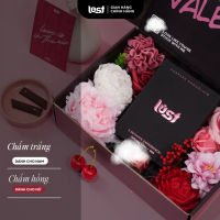 TOP (Kho HCM) Hộp Quà Socola Valentine Tặng Người Yêu, Box Quà Kèm Hoa Trang Trí Cao Cấp | Lust C