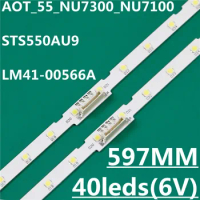 20PCS LED Backlight Strip For UA55RU7100 UA55RU73000 UA55RU7700 UA55RU7790 UA55RU7800 UN55RU7100 UN55RU7300 AOT-55-NU7300-NU7100
