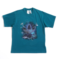 【adidas 愛迪達】Y2K Tee 4 三葉草 短袖上衣 短T T恤 宇宙 星球(HM8028)