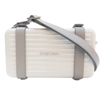 【二手名牌BRAND OFF】RIMOWA 日默瓦 白色 PVC 硬殼 單肩包