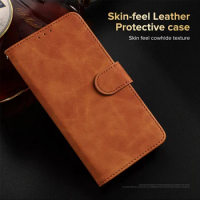 Skin Feel Leather Shell For Samsung Galaxy Z Fold 5 Full Lens Protect Phone Case For Samsung galaxy z fold5 with card slot Coque