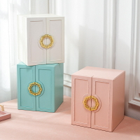 【免運費】首飾盒歐式輕奢戒指耳環收納盒家用飾品盒多層大容量jewelry box