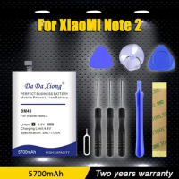 Orginal BM48 4000mAh Battery For Xiaomi Xiao Mi Note 2 Note2 High Quality Phone Replacement Batteries Tool Kit
