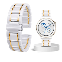 Ceramic Watchband For Huawei watch GT3 pro GT3 46MM 42mm GT2 PRO Runner GS PRO Strap Ceramic WristBand Smart Watch Band Bracelet