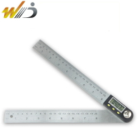 量尺 韋度數顯量角器 不銹鋼數字角尺 360度角度測量工具 數顯角度尺