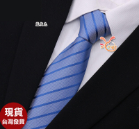 領帶來福，k1231領帶拉鍊8cm花紋領帶拉鍊領帶窄領帶寬版領帶，售價170元