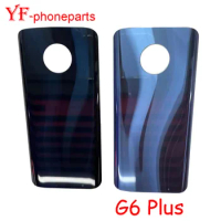AAAA Quality For Motorola Moto G6 Plus Back Battery Cover Rear Panel Door Housing Case Repair Parts