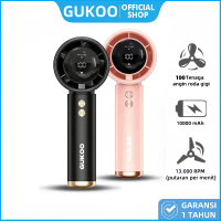 Gukoo Kipas Portable Anti Ribet Bisa Charge Hp + Angin Super Kencang 13000Rpm Pasti Ori