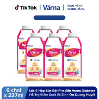 [VARNA X BSC] [GIFT] Lốc 6 Hộp Sữa Bột Pha Sẵn Varna Diabetes - Hỗ Trợ Kiểm Soát Và Bình Ổn Đường Hu