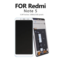 5.99Inch Mobile Phone Lcds For Xiaomi Redmi Note 5 Lcd Screen Display With Touch Screen Digitizer Assembly For Redmi Note 5 Pro