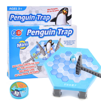 企鵝破冰 企鵝敲冰塊 拯救企鵝 企鵝敲冰磚 敲打企鵝 聚會 團康 桌遊 3363 親子玩具