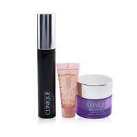 倩碧 Clinique - 蠟筆小胖睫毛膏套裝 (1x 睫毛膏 8ml + 眼部精華 5ml + 卸妝霜 15ml)