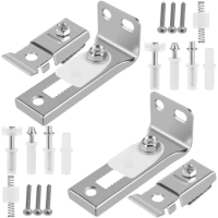 20Pcs Bifold Door Hardware Repair Kit Closet Door Hardware Kit Sturdy Bi-Fold Sliding Door Replacement Accessories