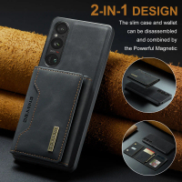 Ốp Điện Thoại Tương Thích Với Sony Xperia 1 V Và Xperia 5 V, M2, Có Ngăn Đựng Thẻ Từ, Ốp Vỏ Bảo Vệ X
