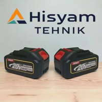 Baterai dagmara 20v 3.0Ah Untuk drill/ impact gerinda XENON JLD MOLLAR RYU, NRT PRO Modern