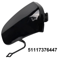 Penutup Mata Cangkuk Tarik Hadapan Hitam Berkilat 51117376447 untuk MINI Clubman F54