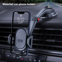 Car Universal Phone Holder Support Dashboard Phone Holder Mobile Phone For iPhone 15 14 13 12 11 Xiaomi Samsung Stand Gravity