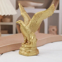 Resin Eagle Wings Statue Big Bird Eagle Falcon Sculpture Gorgeous home office decoration suitable fo