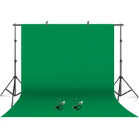 SH Photography Background Backdrop Stand Support Picture Canvas Frame System Kit With Carry Case For Muslin Photo Video Studio
