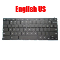 Laptop Keyboard For Samsung For Chromebook XE520QAB XE521QAB English US Without Frame New