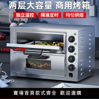 【台灣公司保固】晟麥商用家用一層電烤箱全自動烘焙面包披薩雙層大容量電熱烤爐