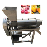 Spiral Screw Blueberry Fruit Ginger Apple Juice Making Machine Extractor Watermelon Juicer With Breaker