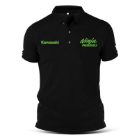 Khuyến Mãi Áo Thun Nam, Xe Đạp Kawasaki Ninja WSBK Superbike Áo Polo MotoGP, Dành Cho Nam Và Nữ, Quầ