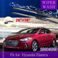 for Hyundai Elantra 2016 2017 2018 2019 AD Avante Super Elantra Car Wiper Blade Windscreen Windshield Wipers Car Accessories