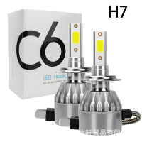 Cross-Border C6 Car LED Headlight Front Headlight H4 Car Light H7 H11 9005 9006 Car LED Light