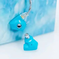 DUNU TITAN S2 1DD WITH DUAL CHAMBER & MAGNETIC CIRCUIT DRIVER IEM EARPHONE Coastal Blue