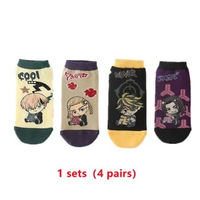 Tokyo Revengers Socks Anime Mitsuya Takashi Izana Kurokawa Kazutora Hanemiya Anime Cosplay Socks Cotton Sockings Boat Socks Gift