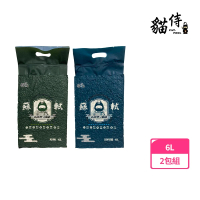Catpool 貓侍 蘇軾高效型豆腐砂.貓砂6L(2包組)