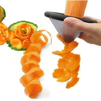 萊珍斯沙拉卷花器蘿卜黃瓜刨片器花樣雕花工具螺旋蔬菜水果切片器