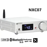 BRZHIFI NXC07 Audio DAC Decoder Bluetooth 5.0 ES9038Q2M DSD512 PCM32Bit 384KHZ USB RCA COAX HiFi Decoding Headphone Amplifier