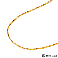 Jove Gold 漾金飾 良緣黃金項鍊(約6.00錢)(約2尺60cm)