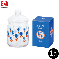 【ADERIA】日本製糖果罐 氣球 680ml 1入 昭和系列(儲物罐 玻璃罐 糖果罐)