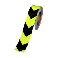 Arrow Reflective Tape Safety Caution Warning Adhesive Tape Sticker For Truck