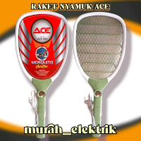 Raket Nyamuk Ace/Raket Nyamuk/Raket Nyamuk Ace/Alat Pembuniuh serangga/Raket nyamuk 2in1