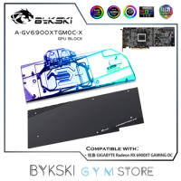 Bykski GPU Water Block For GIGABYTE RX 6900XT Gaming OC Video Card,VGA Liquid Cooler 5V/12V RGB SYNC, A-GV6900XTGMOC-X