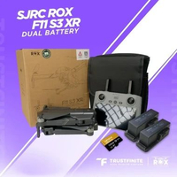 SJRC ROX F11 S3 XR WITH SMART CONTROLLER GPS 3-Axis Gimbal 4K 45 Min - SJRC F11 S3 XR Dual Batt+128G