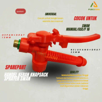 PRTN Selang Kran Pencet SWAN Handel Keran Pencet plus Selang Tangki Semprot Sprayer Cocok untuk Swan