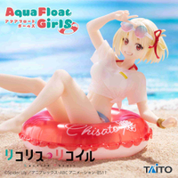 《夏本舖》日版 TAITO Aqua Float Girls 莉可麗絲 錦木千束 泳圈 泳衣 海邊 沙灘 AFG 景品