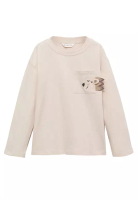 MANGO BABY Embroidered Animal T-Shirt