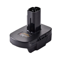อะแดปเตอร์แปลงแบตเตอรี่ลิเธียมเป็นนิกเกิล BPS18GL, 20V/18V, สำหรับเครื่องมือแบตเตอรี่ Black&Dec ker/