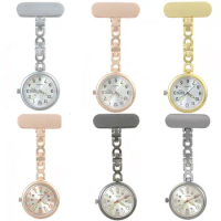 High Quality Luminous Nurse Watch Stainless Steel Medical Pocket Watch Pin Pocket Watch Hanging Watch Brooch Decor Quartz New
