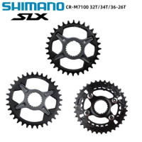 Shimano SLX Chainring CR M7100 12 Speed 32T/34T/36-26T Bike Bicycle Parts Crankset Gear Cranks For MTB Original Shimano