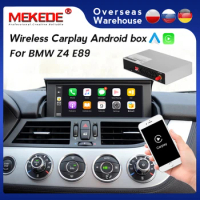 MEKEDE Car Multimedia Wireless Apple CarPlay Android Auto Decoder Box for BMW Z4 E89 2009-2020 CIC NBT support Mirror Link Map