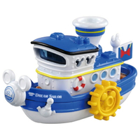 【Fun心玩】DS15266 麗嬰 日本 多美 DM-06 唐老鴨蒸氣船 TOMICA 迪士尼 Disney 多美小汽車