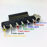 RGBS卡視頻助推器信號音頻輸出用于NEC PCE PC Engine Grafx